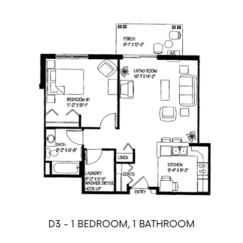 3953 South Prairie Hill Lane 1-2 Beds Apartment, Affordable for Rent - Photo Gallery 56